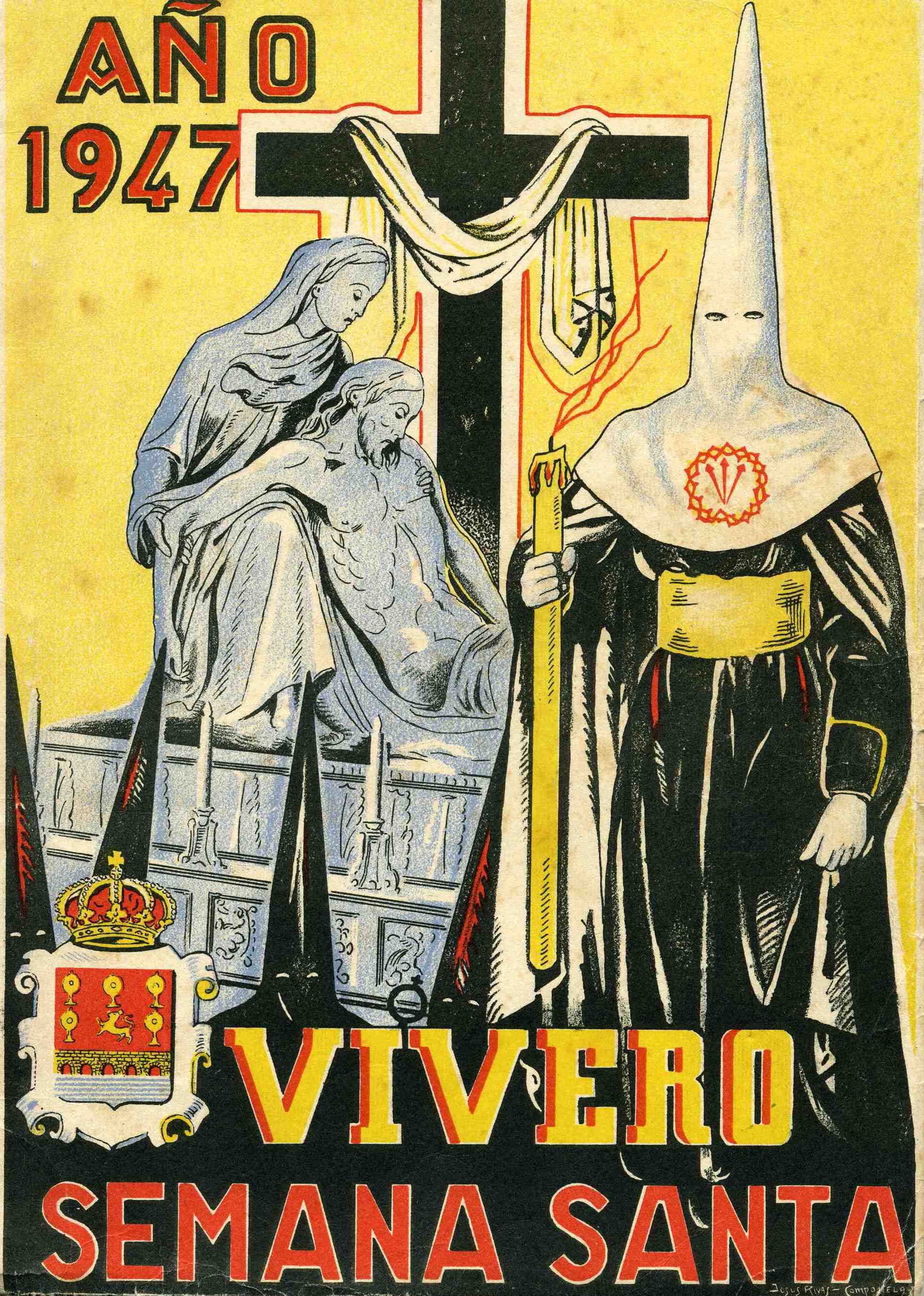 Semana Santa en Viveiro 1947 Viveiro / 
Vivero